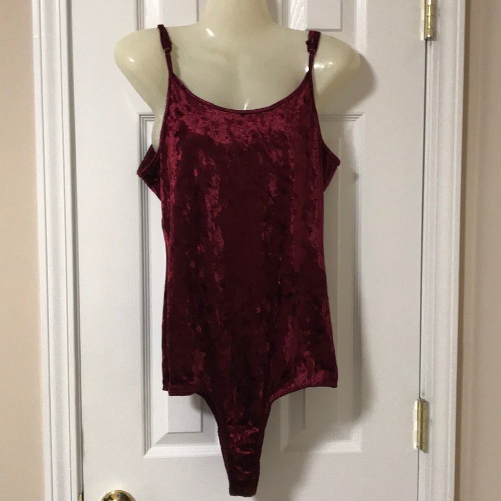‼️BRAND NEW‼️ Red Velvet Body Suit
